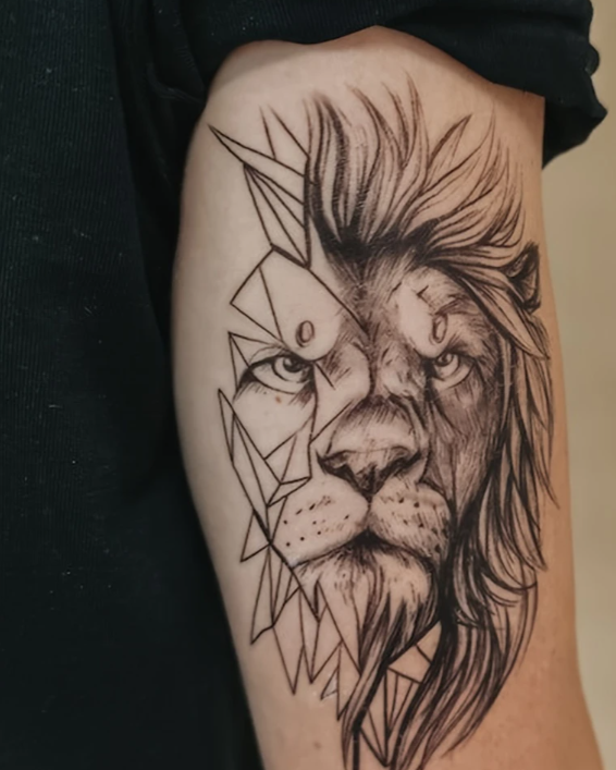 Semi-Permanent, Imperméable, Motifs Lion